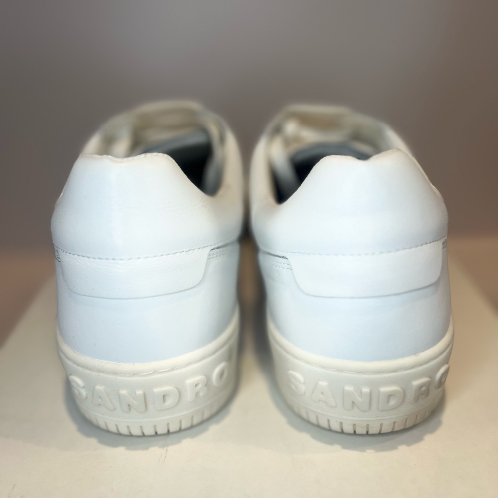 Magic White Lace Up Low Top Sneakers - Picture 6 of 10